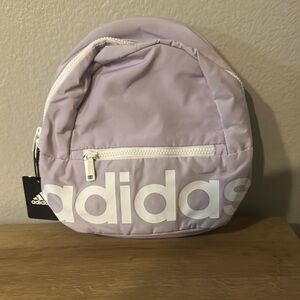 Adidas Purple Backpack Sporty Design